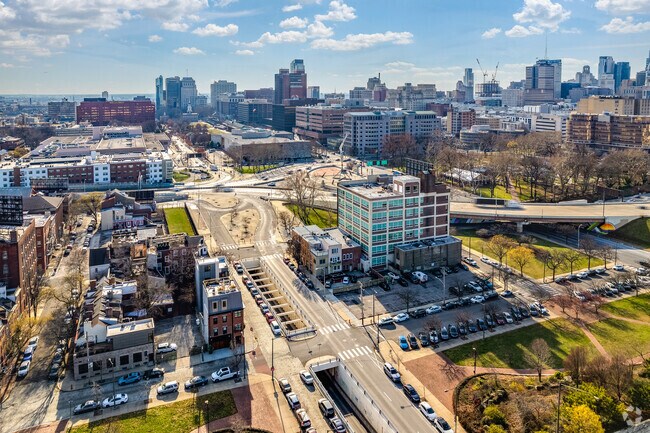 Aerial Photo - 501-507 Vine St