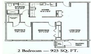 Dos habitaciones - Bloomingdale Horizon