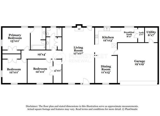 Foto del edificio - 3 Bedroom Pet-Friendly Home in Ellenwood, ...