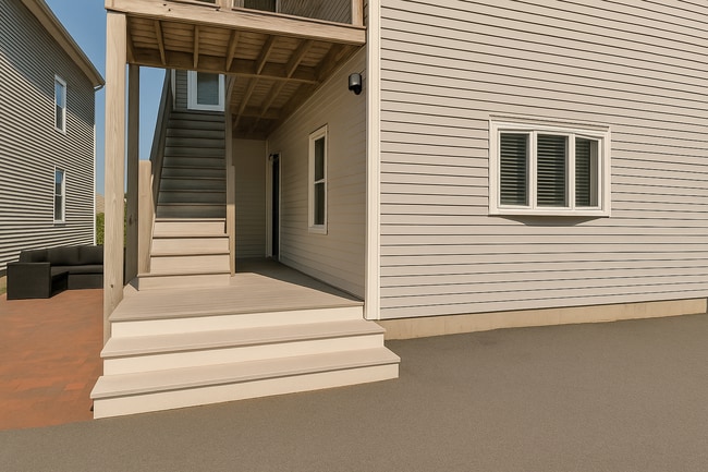 Your main entrance to Unit 1 and private deck - 25 Essex St