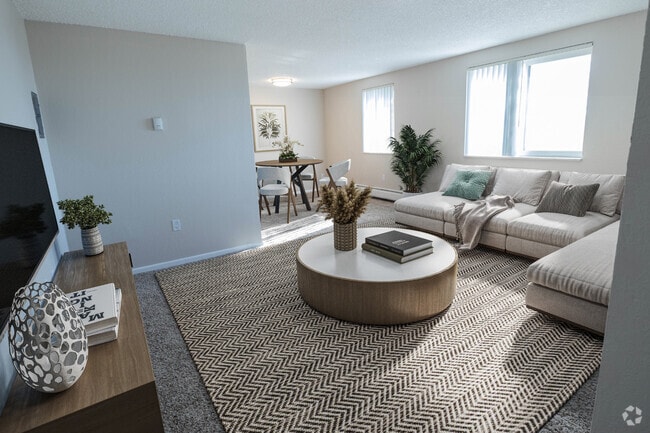 Living Room - Joliet Towers