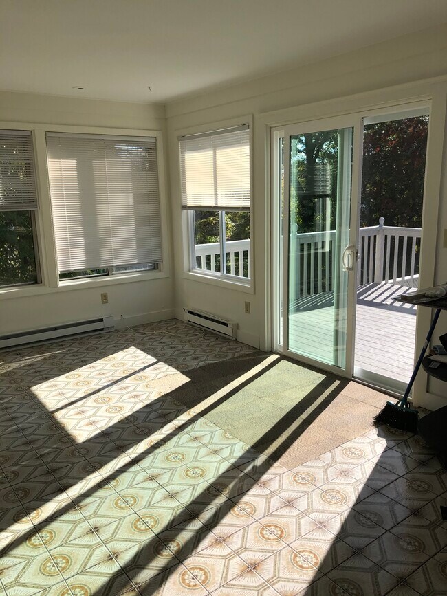Sun room to decks - 534 Albany Shaker Rd