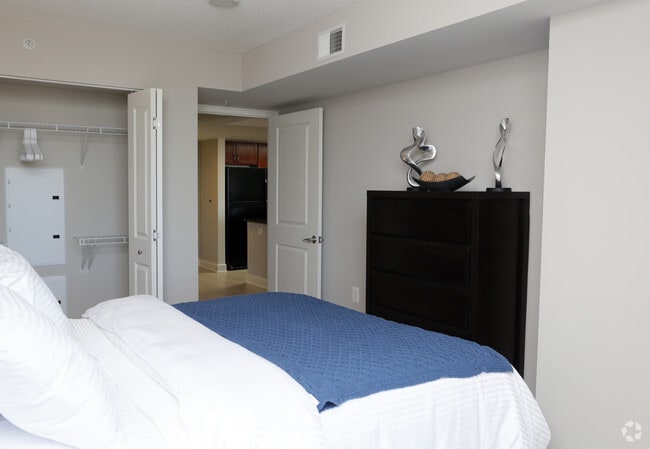 2BR, 2BA - Whitman - First Bedroom - Parc Rosslyn Apartments