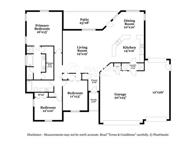 Foto del edificio - 3 Bedroom Pet-Friendly Home in MOORE, OK with Main Street Renewal
