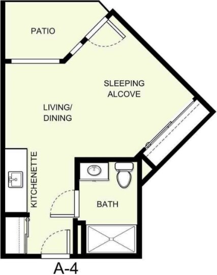 Floor Plan A-4 - Holiday Golden Oaks