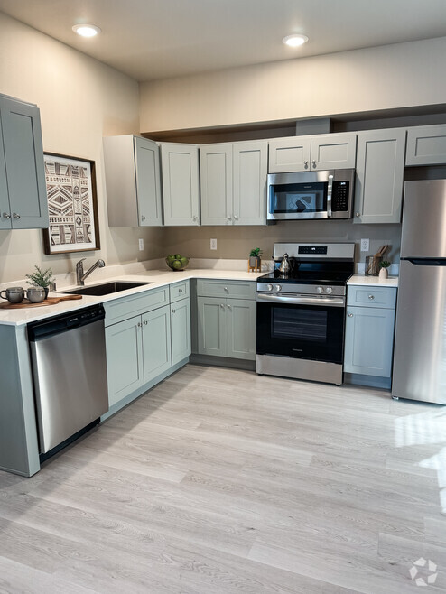 Vashon Kitchen - Swan Grove Apartments