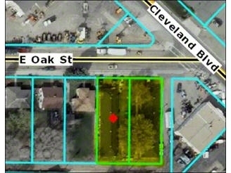 Aerial Photo - Oak Street Apartments