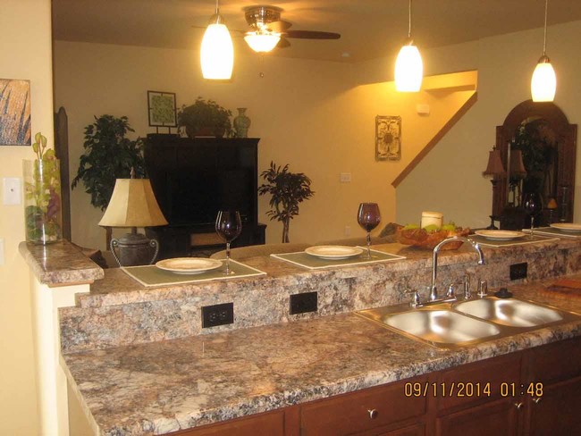 Kitchen/Living Room - Lakeside Townhomes