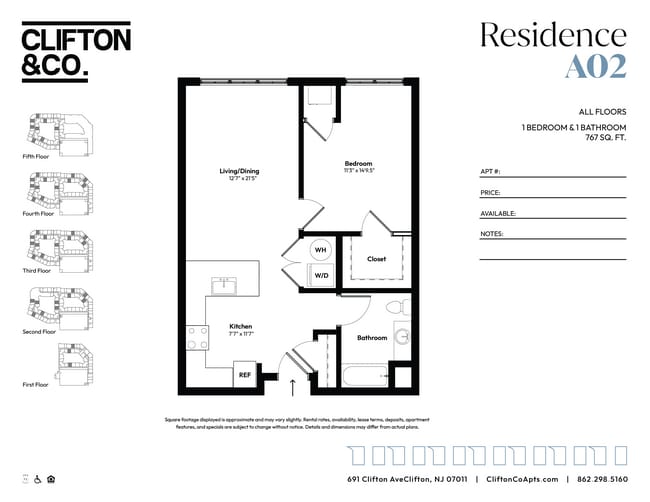 Floorplan - Clifton & Co