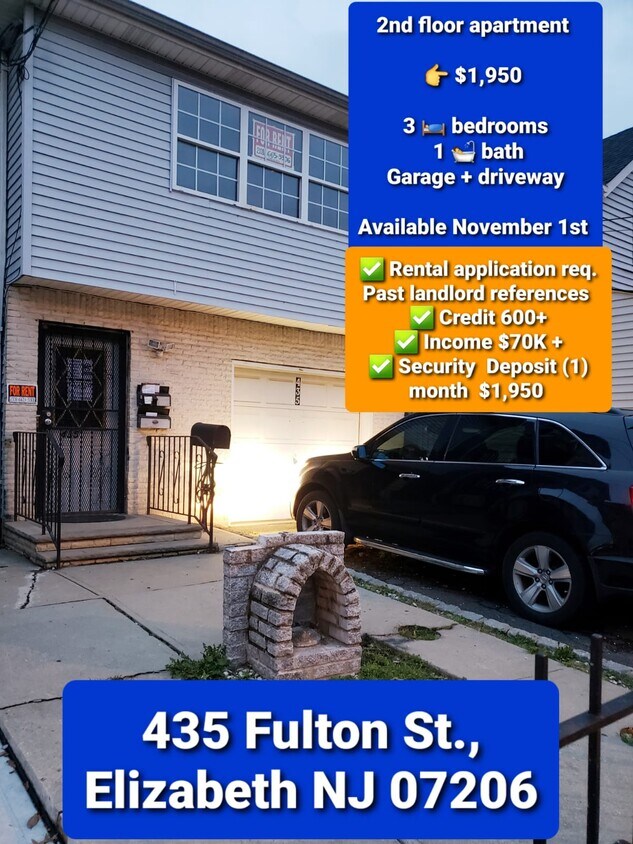 435 Fulton Street, Elizabeth NJ 07206 - 435 Fulton St