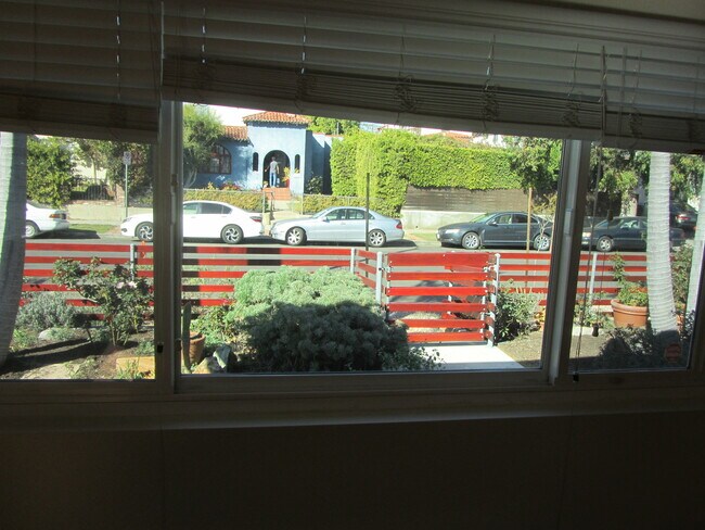Living room view outside - 660 Flower Ave