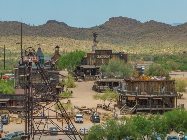 Goldfield Ghost Town attracts visitors from around the world.
