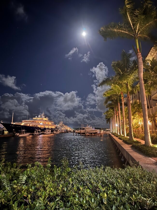 Nighttime walks perfect for dogs. - 3940 N Flagler Dr Apartment