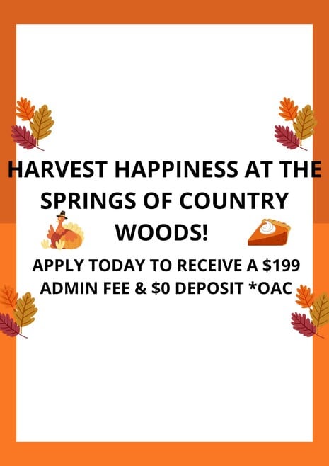 Low Rates! - Springs of Country Woods