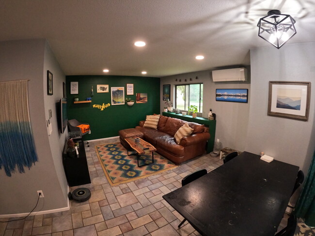 from kitchen looking into living room - 3500 Rolling Green Dr