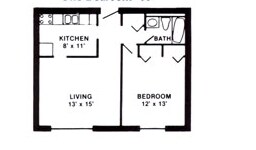 Bishop Park Apartments – Jr. 1 Bedroom High Rise