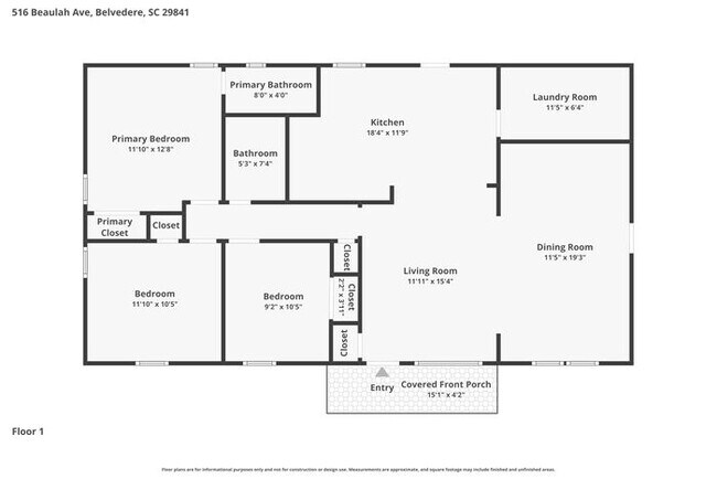 Foto del edificio - Charming 3 Bedroom Brick Home in North Augusta, SC