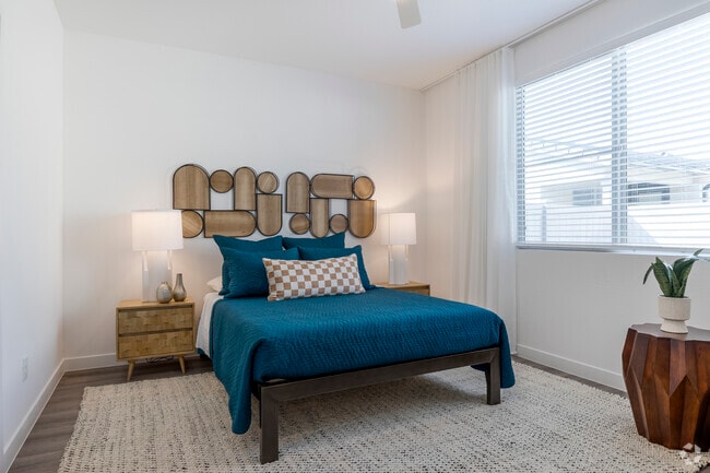 2BR, 2BA - 1,038SF - Primary Bedroom - Bloom at Deer Valley