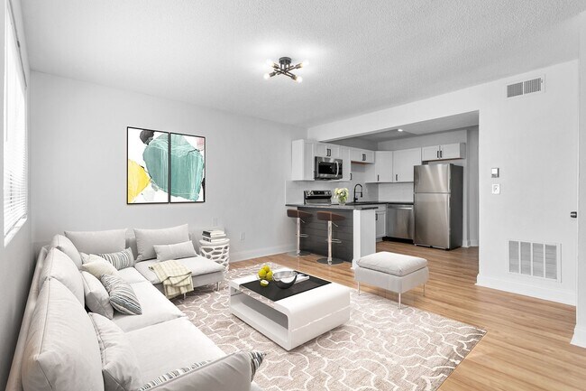Sala de estar - Naismith Apartments