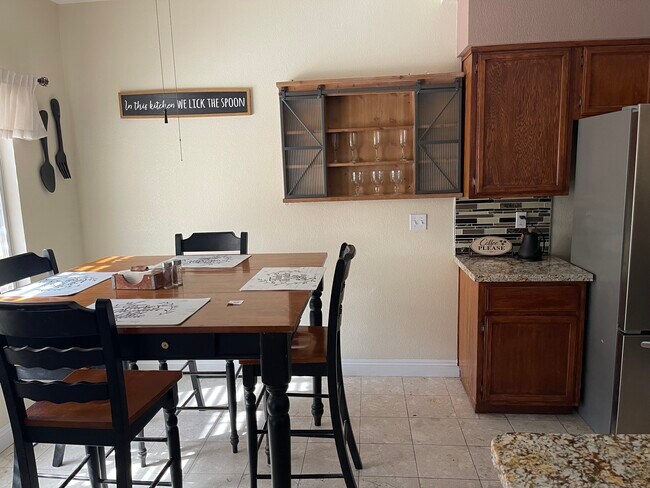 Dining room adjacent to kitchen - 267 Gentle Bay Ave