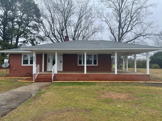 New landscape wrap porch view - 4503 S Highway 242