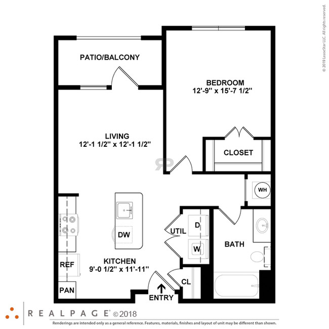 A2 Dimensions - The District at Windy Hill