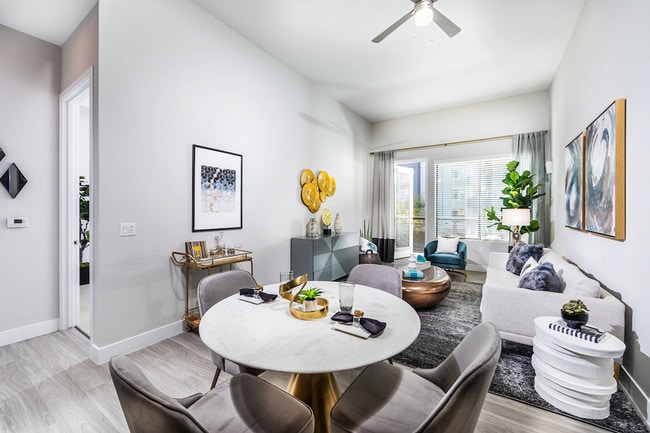 Spacious Living and Dining Area - Overture Kierland 55+ Active Adult Apartment Homes