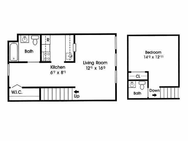 Floorplan - St. Patrick's Apartments