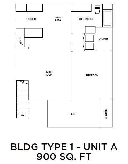 900 SQ FT - Vineyard Springs Apartments