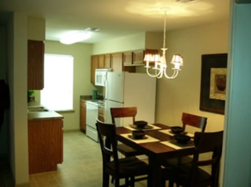Kitchen/ Dining Area - St. James Apartments