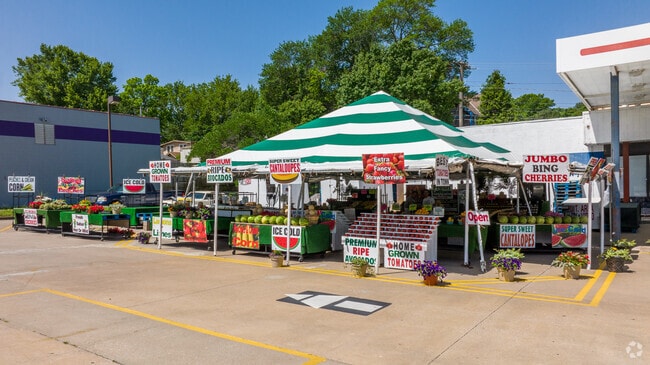 Waldo residents can enjoy fresh produce at Waldo's Antique Village's market.