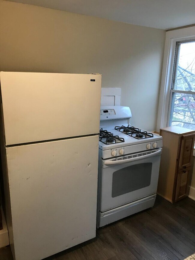 Refrigerator and gas stove in good working condition. - 10 Valley St