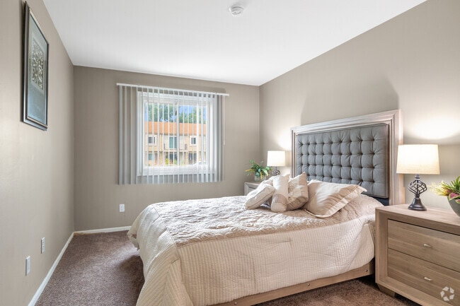 2BR, 1BA - 850SF - Primary Bedroom - Andover Park