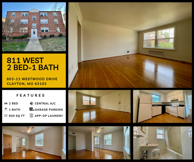 811 Westwood Drive West 2 Bed-1 Bath - Philip H. Barron Realty-Clayton & Forest Park