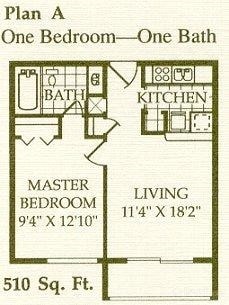 1BR/1BA - Pagewood Place