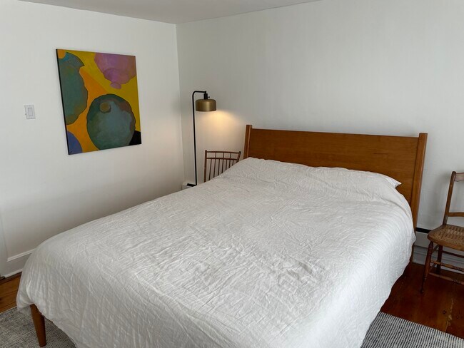 Bedroom with new queen mattress - 1 Northwest St Apt. A