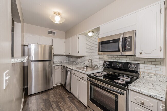 1HAB, 1HAB - 649SF - con lavadora y secadora - Cocina - Brookwood Apartments