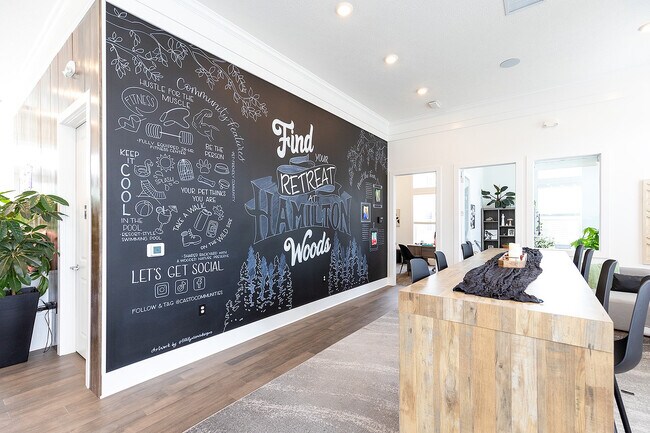 Mural de la casa club - Hamilton Woods