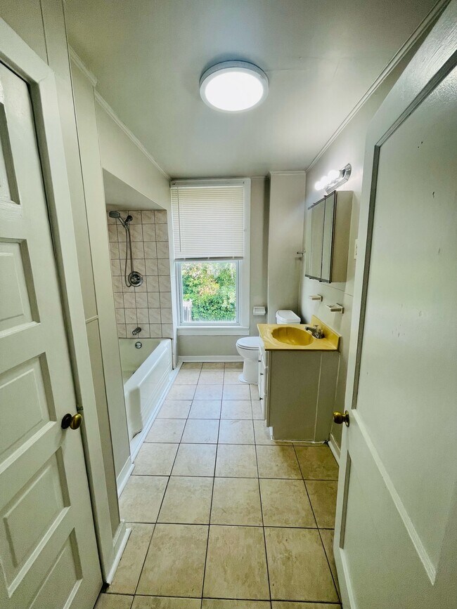 Newly Finished Bathroom with Bathtub - 817 Homestead St
