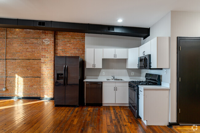 1 Bed Kitchen - Branch Lofts