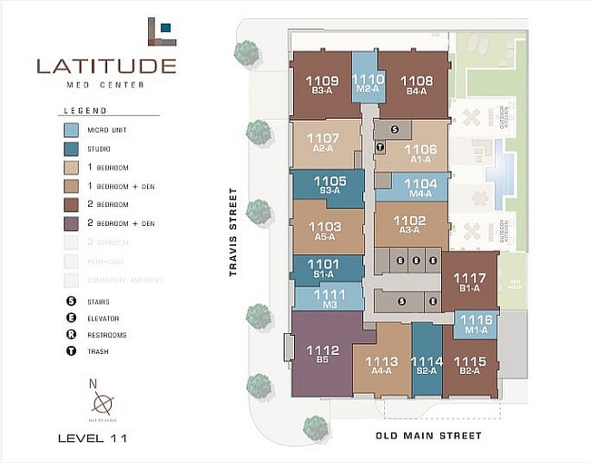 Latitude map 2 - Latitude Med Center Apartments