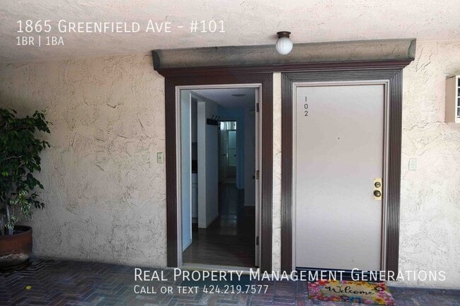 Photo - 1865 Greenfield Ave-#101 Apartment