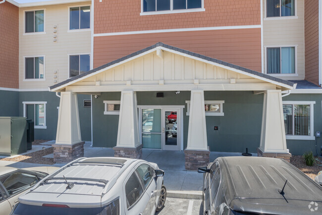 Building Entrance - Olive Ranch Senior Apartment Homes