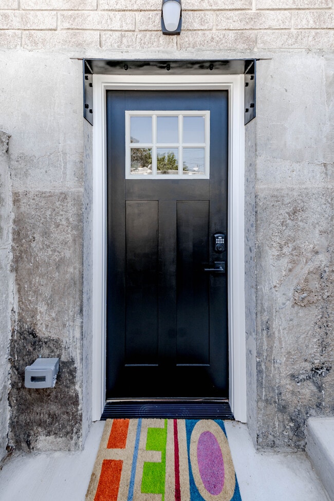 Hello! This is your new door - 140 N 700 E
