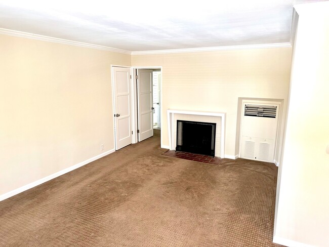 Living room with wood burning fire place - 178 Cedar Crest Ave