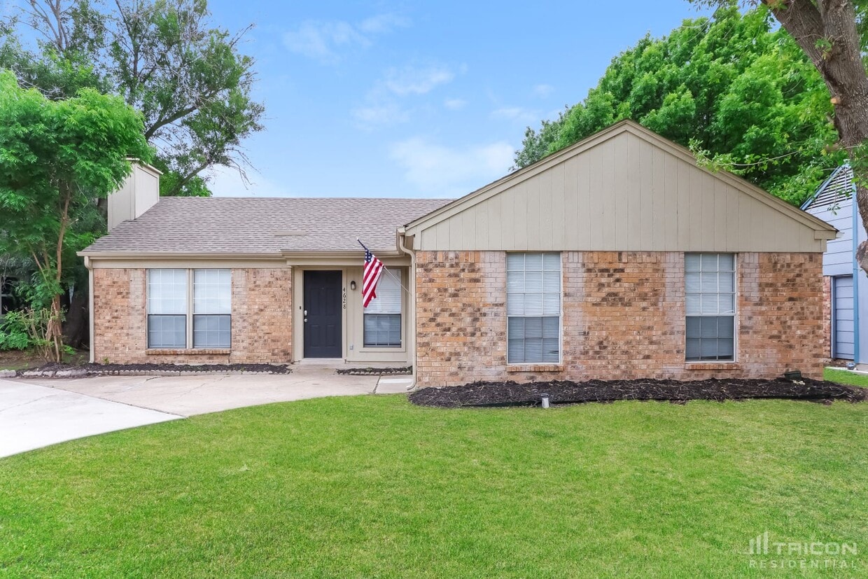 4628 Moss Rose Drive Fort Worth TX House Rental in Fort Worth, TX