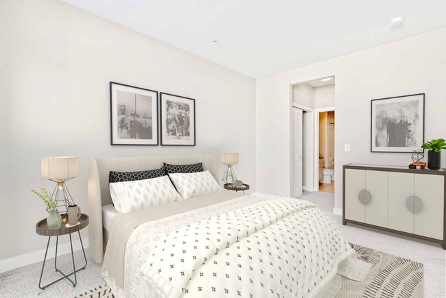 Espacioso dormitorio con baño privado y amplio armario - The Swift at Petworth Metro