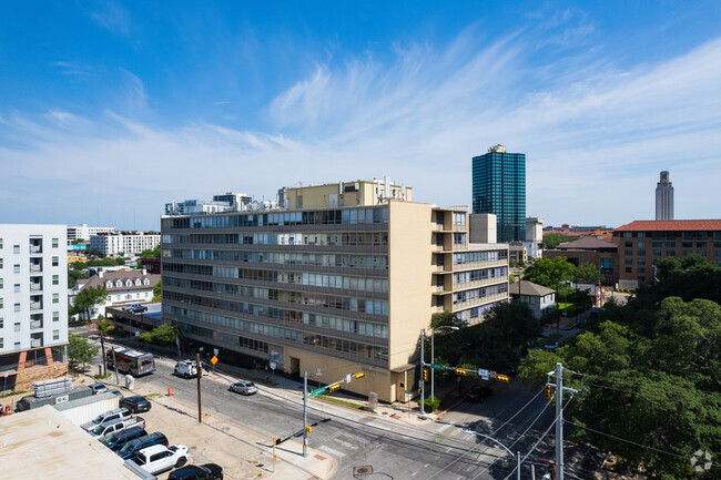 Aerial Photo - Greenwood Towers