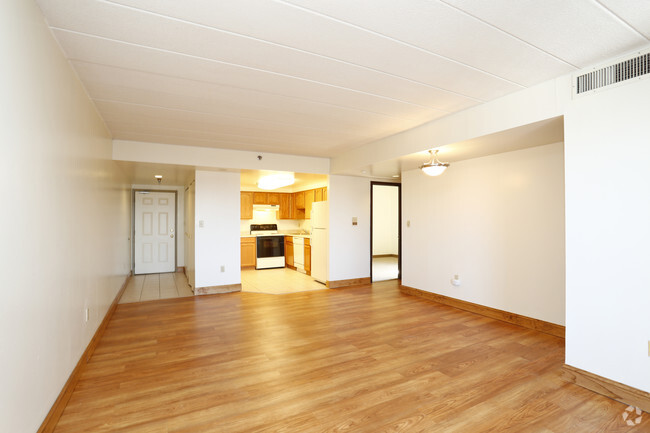 2BR-Living Room - Highland Plaza Apartments