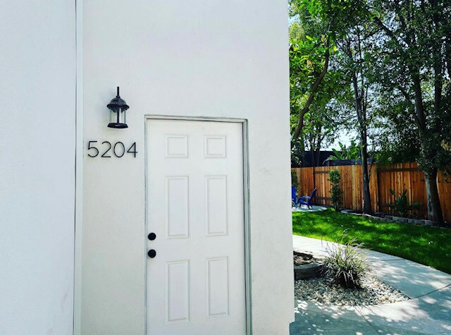 front door - 5204 Q St
